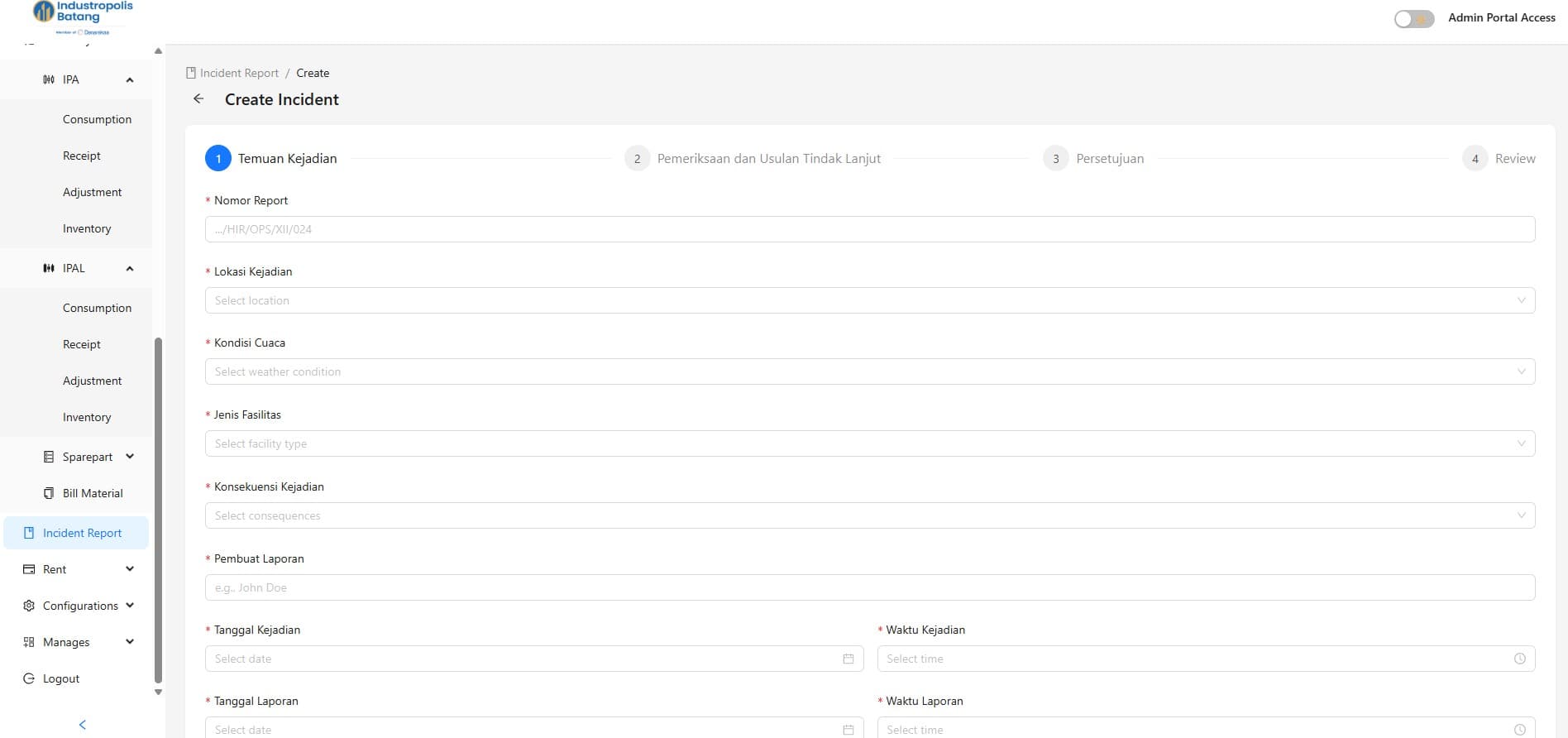 Operations Management System screenshot 5
