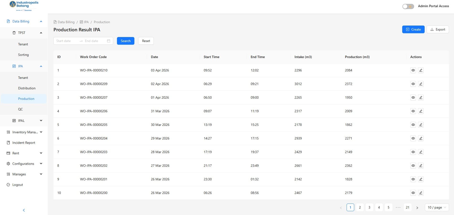 Operations Management System screenshot 4