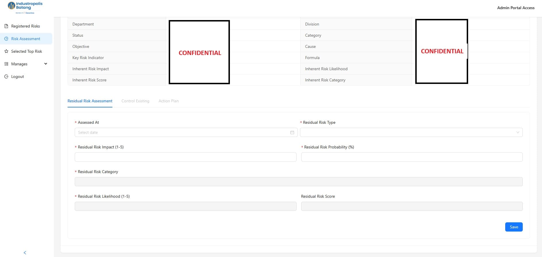 Enterprise Risk Management System screenshot 4