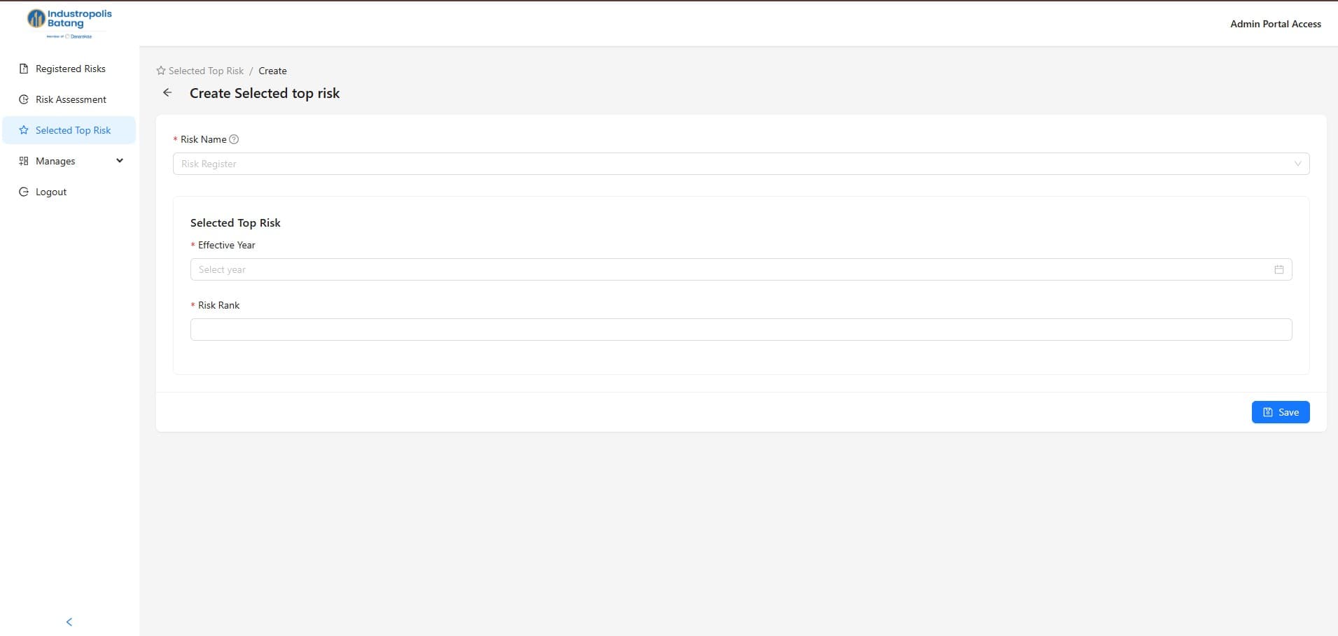 Enterprise Risk Management System screenshot 6