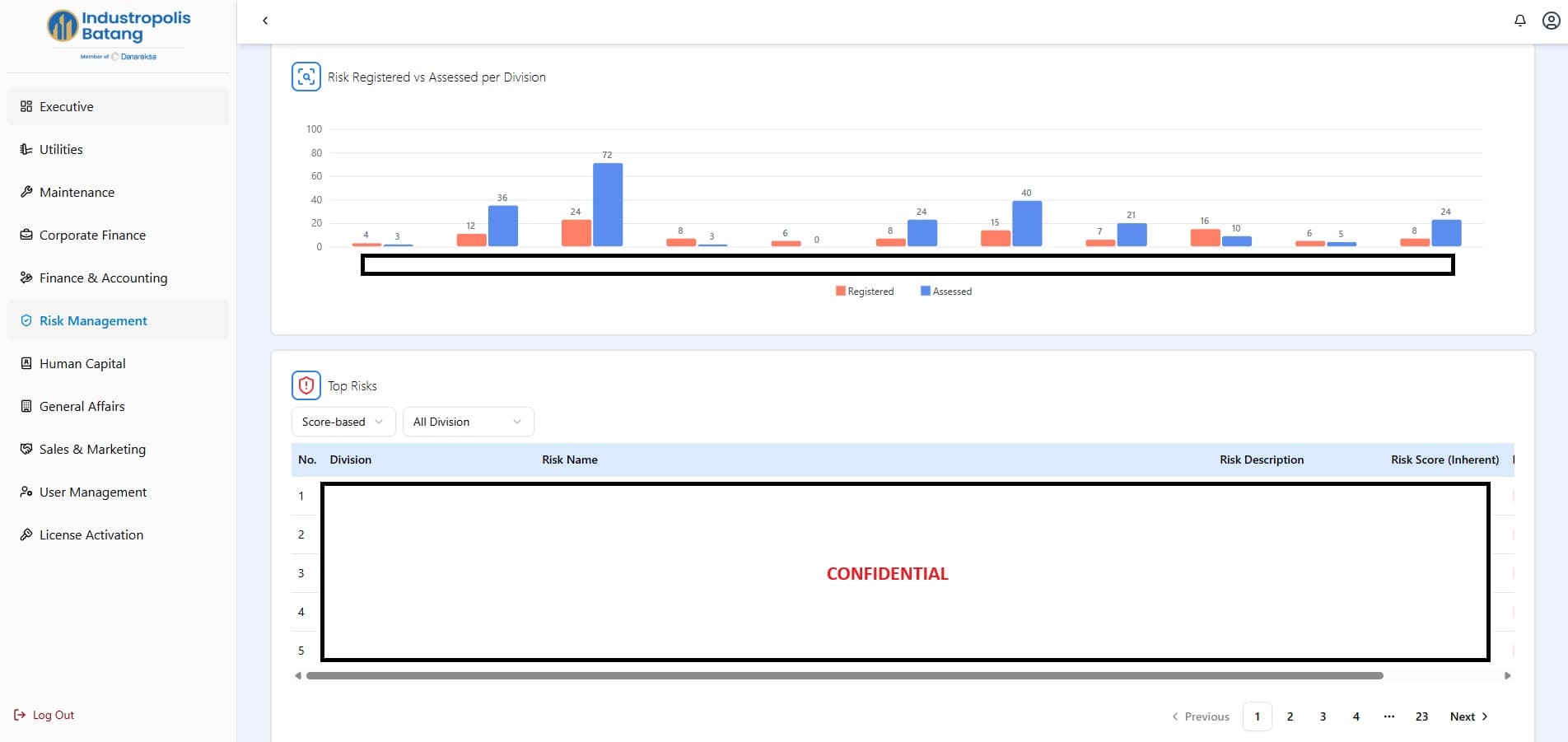 Enterprise Risk Management System screenshot 8