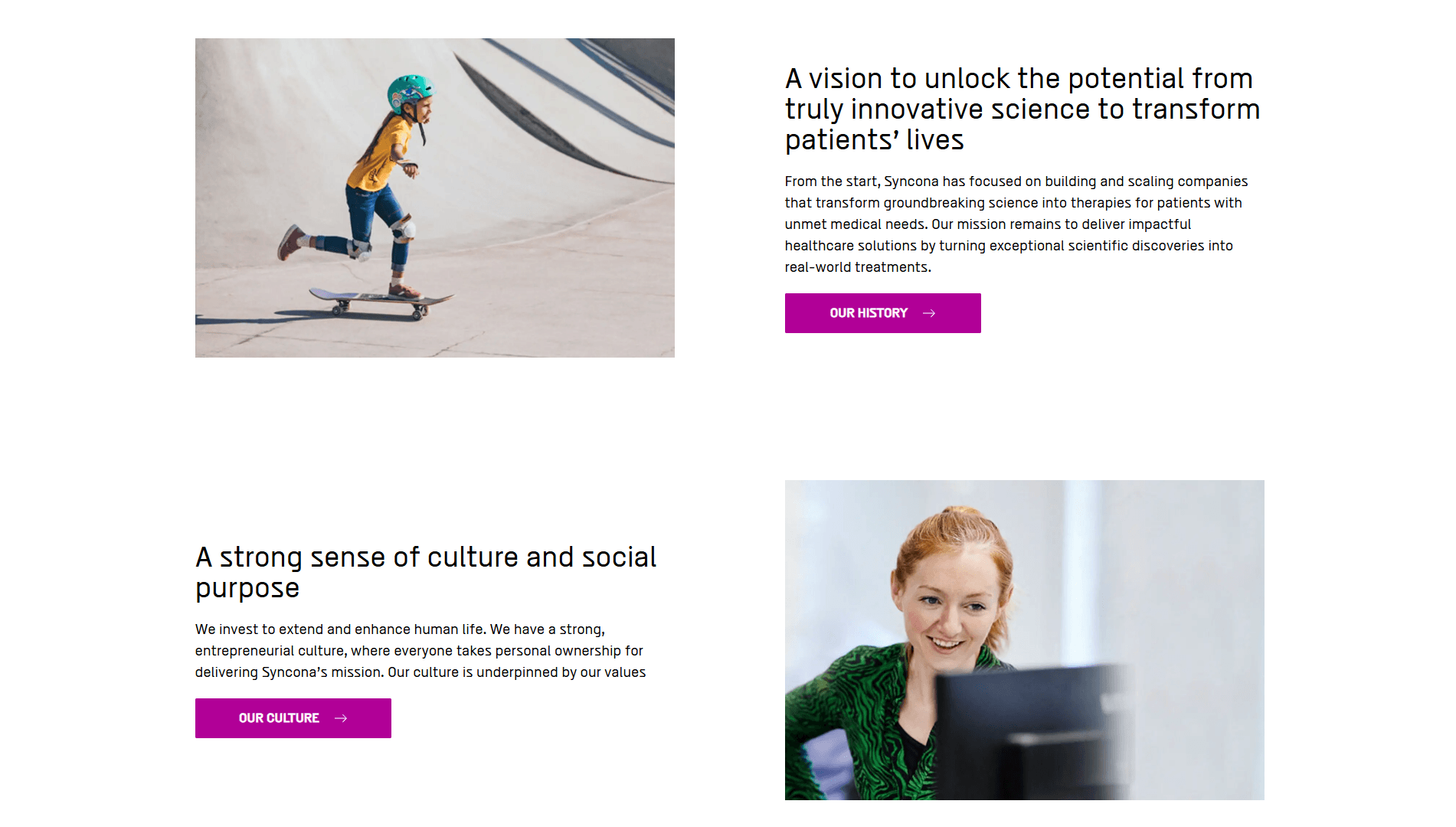 Company Landing Page screenshot 4