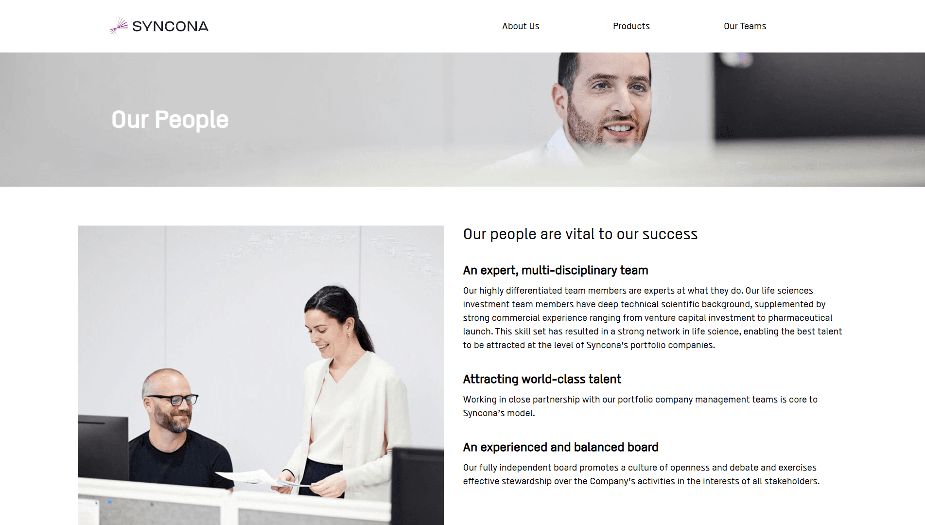 Company Landing Page screenshot 5