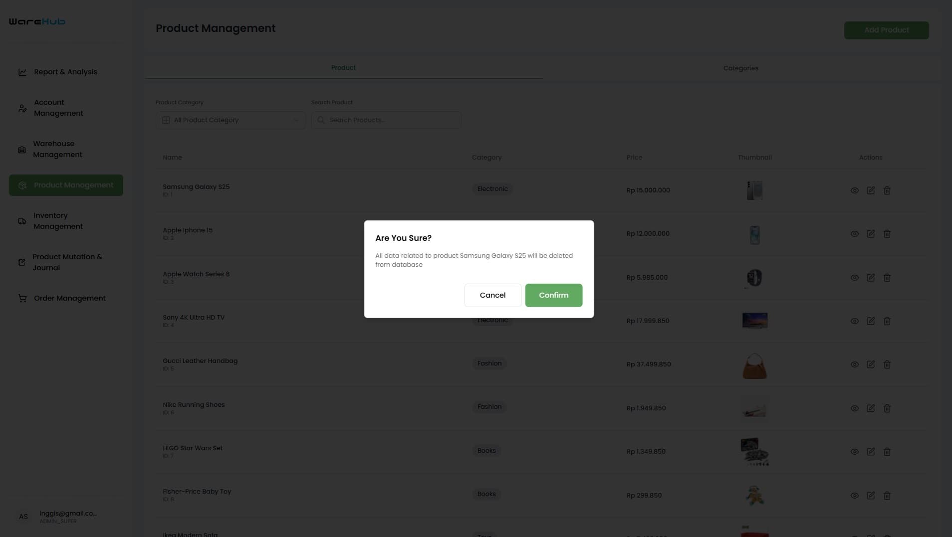 Multi-Storage E-commerce screenshot 6