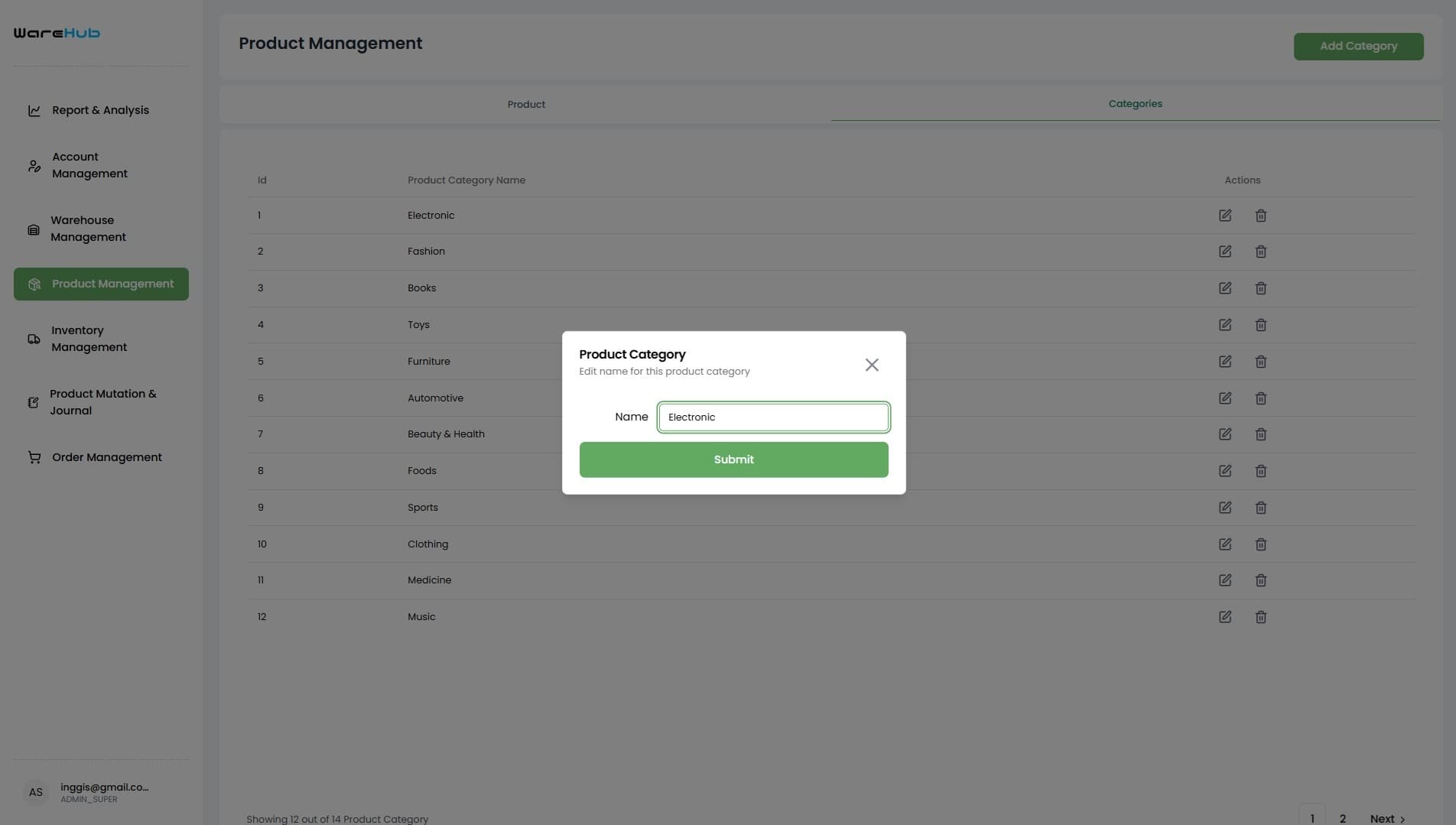 Multi-Storage E-commerce screenshot 2