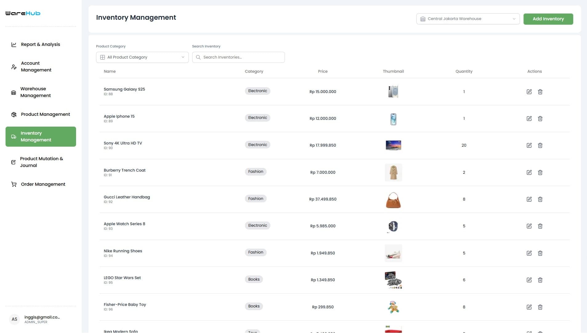 Multi-Storage E-commerce screenshot 8