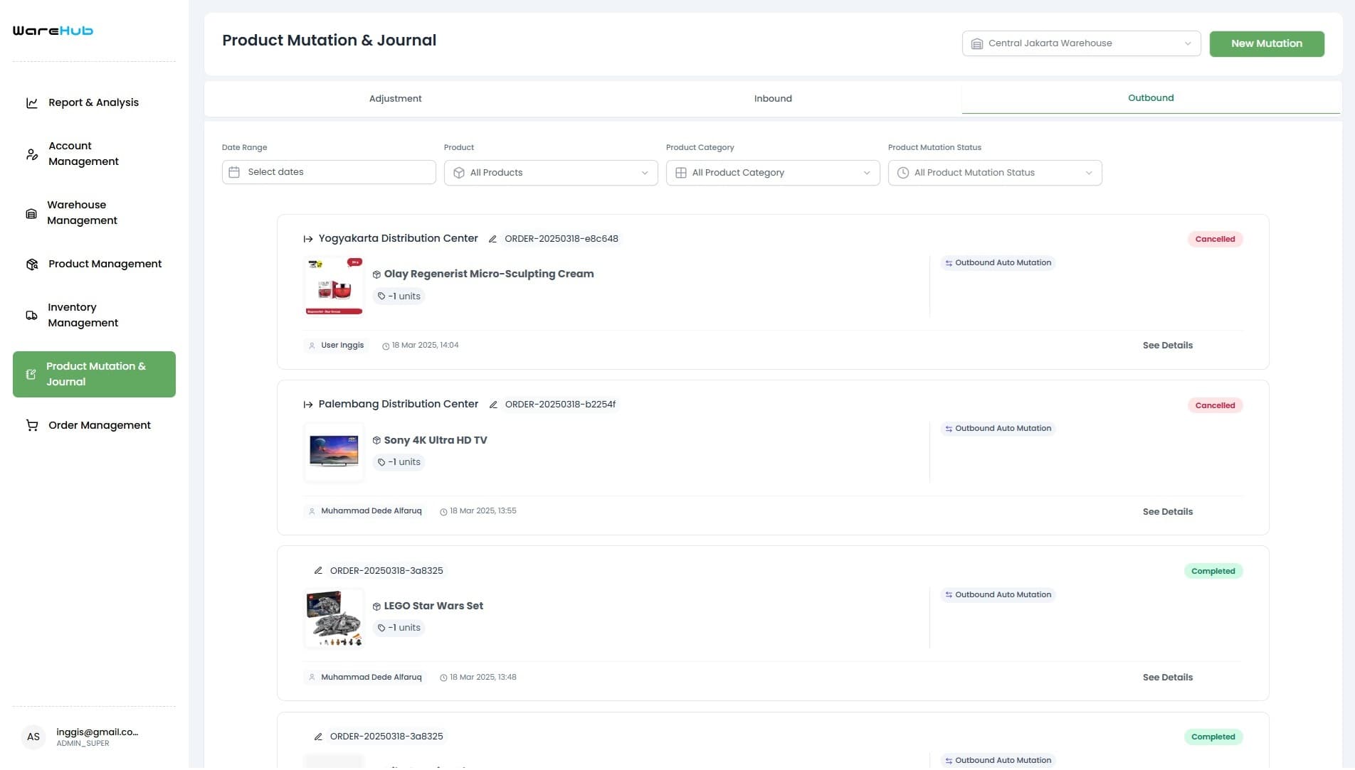Multi-Storage E-commerce screenshot 12