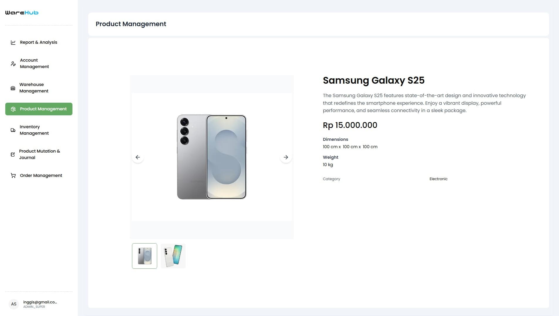 Multi-Storage E-commerce screenshot 7
